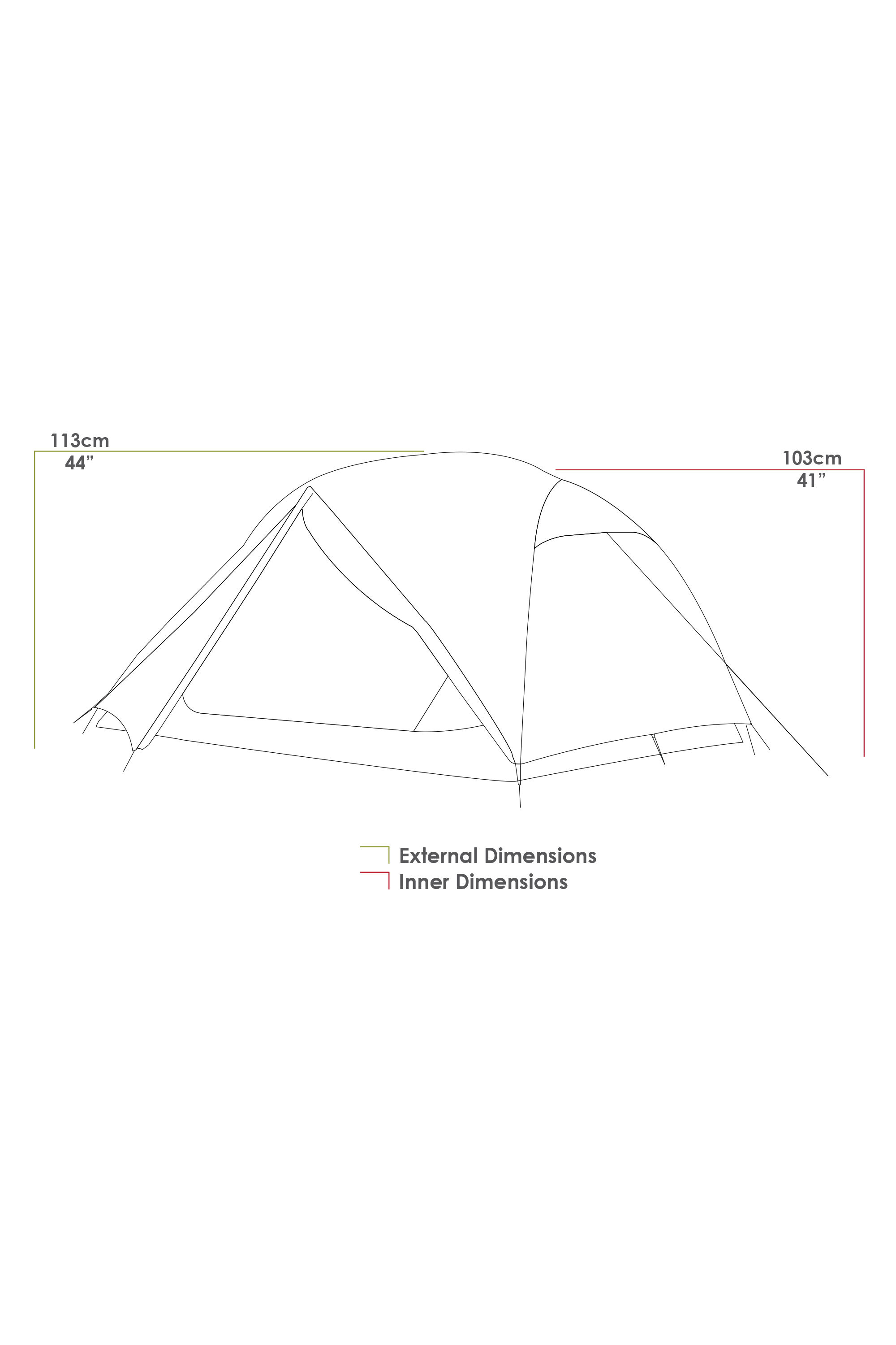 Zempire Zeus 2 Person Hiking Tent | Macpac