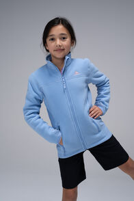 Macpac Kids' Mini Mountain Fleece Jacket, Placid Blue, hi-res