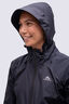 Macpac Women's Traverse Rain Jacket, Black, hi-res