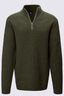 Macpac Men's Hearth Merino Pullover, GREEN MARLE, hi-res