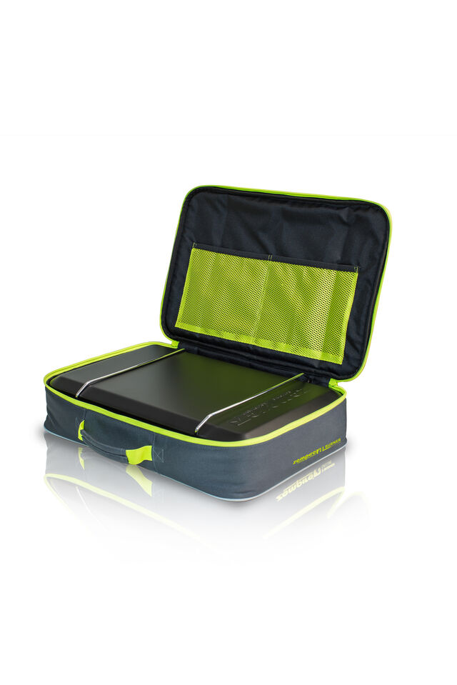 Zempire 2 Burner Deluxe Stove Carry Case, Grey/Green, view 1