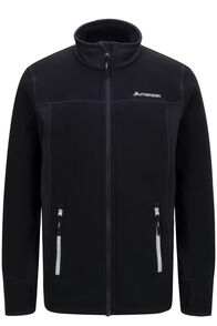 Macpac Kids' Mini Mountain Fleece Jacket, Black/High RIse, hi-res
