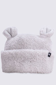 Macpac Baby Acorn Beanie, Oyster Mushroom, hi-res