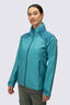 Macpac Women's Traverse Rain Jacket, Lake Blue/Ocean Depths, hi-res