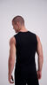 Macpac Men's 150 Merino Singlet, Black, hi-res