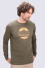 Macpac Men's Retro Graphic Long Sleeve T-Shirt, Grape Leaf, hi-res