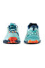 La Sportiva Women's Bushido II Shoes, Lagoon/Cherry Tomato, hi-res