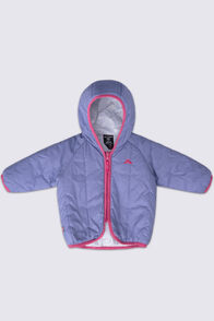 Macpac Baby Pulsar Hooded Insulated Jacket, Xenon Blue, hi-res