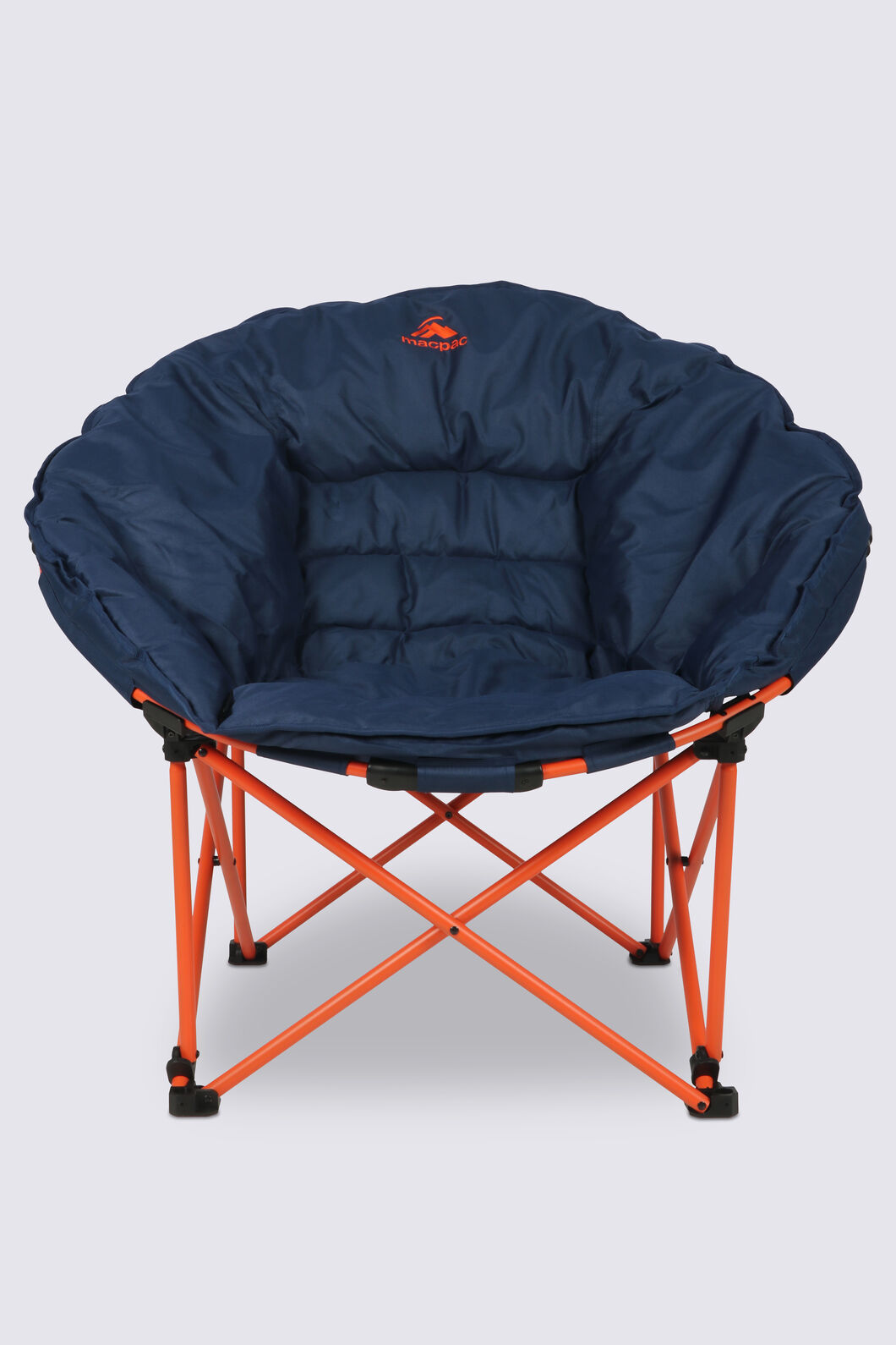 Macpac Moon Chair, Deep Blue/Orange, hi-res