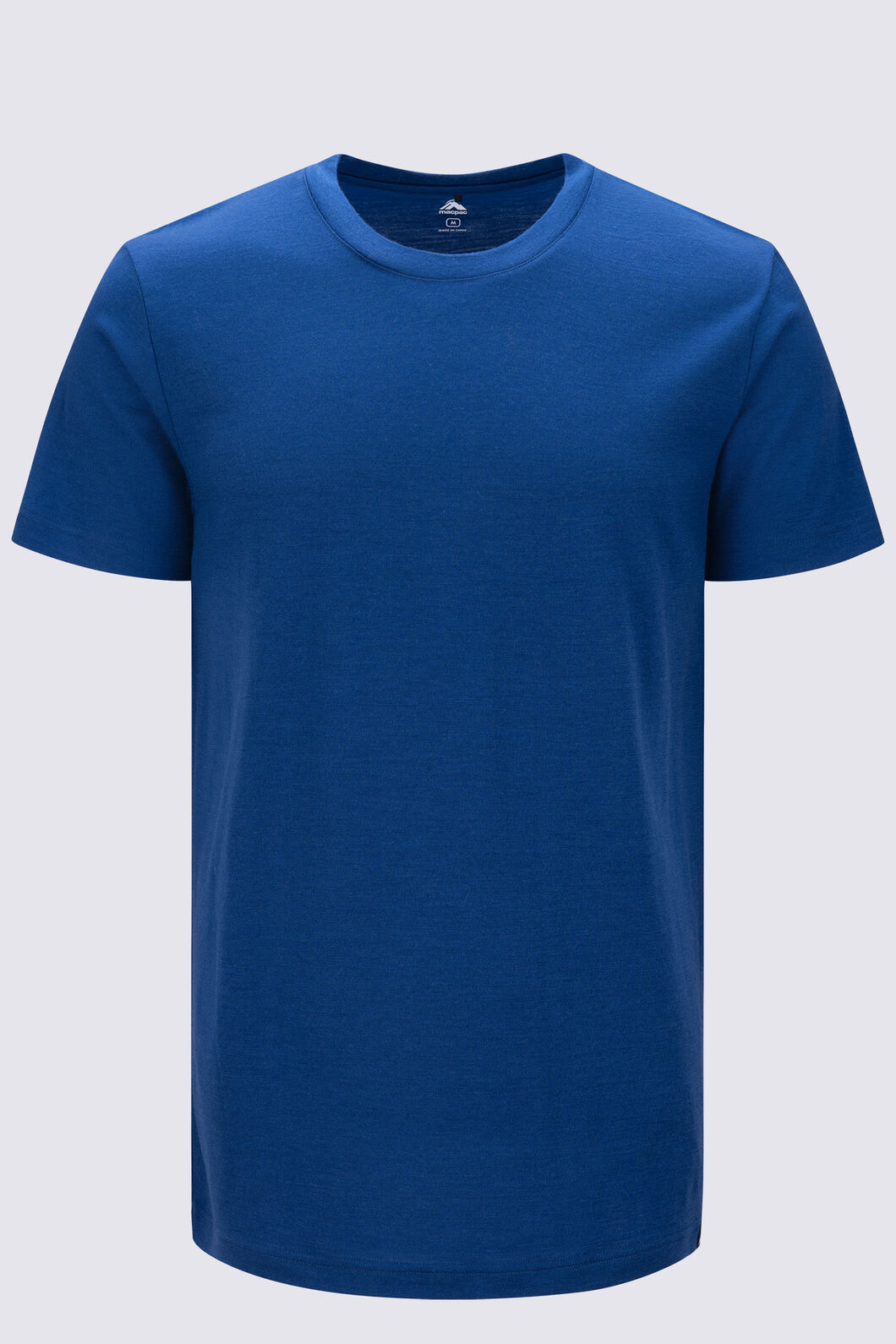 Macpac Men's Lyell 180 Merino T-Shirt, Navy Peony, hi-res