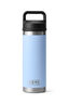 YETI® Rambler® Bottle — 18 oz, Big Sky Blue, hi-res