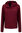 Macpac Women's Mountain Hooded Fleece Jacket, BURGUNDY, hi-res