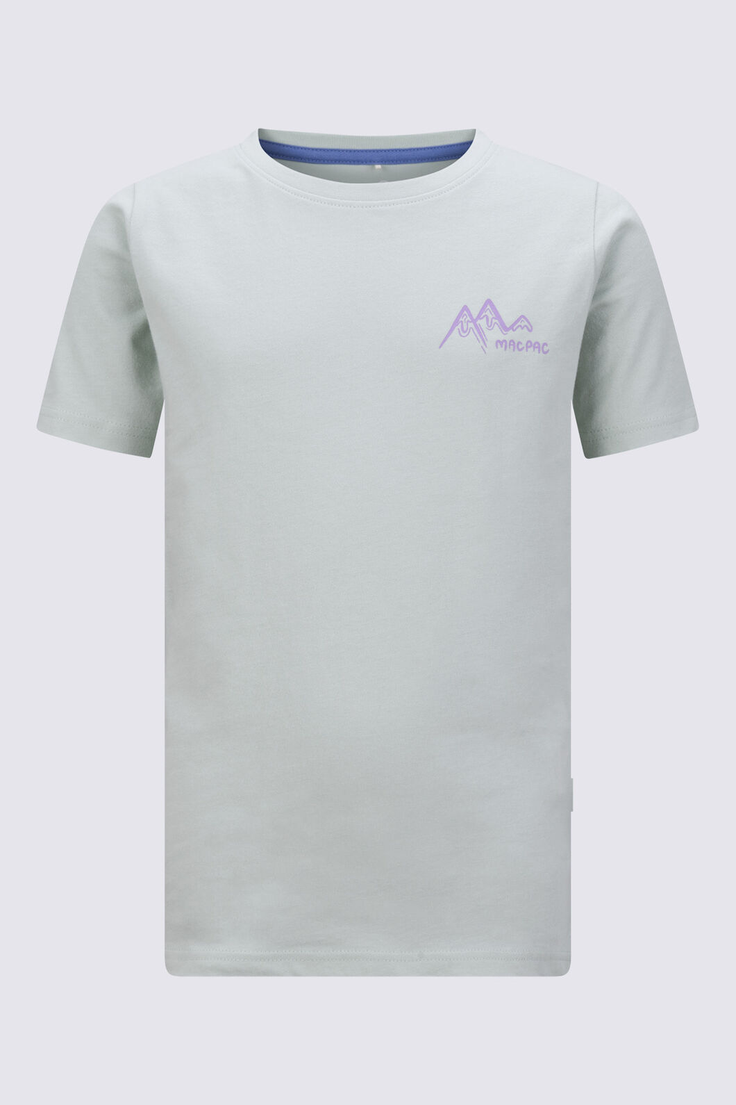 Macpac Kids&rsquo; Summer Mountain T-Shirt, Surf Spray, hi-res