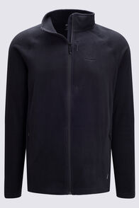 Macpac Men's Tui Fleece Jacket, Black, hi-res