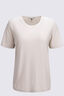 Macpac Women's Riley T-Shirt, Moonbeam, hi-res