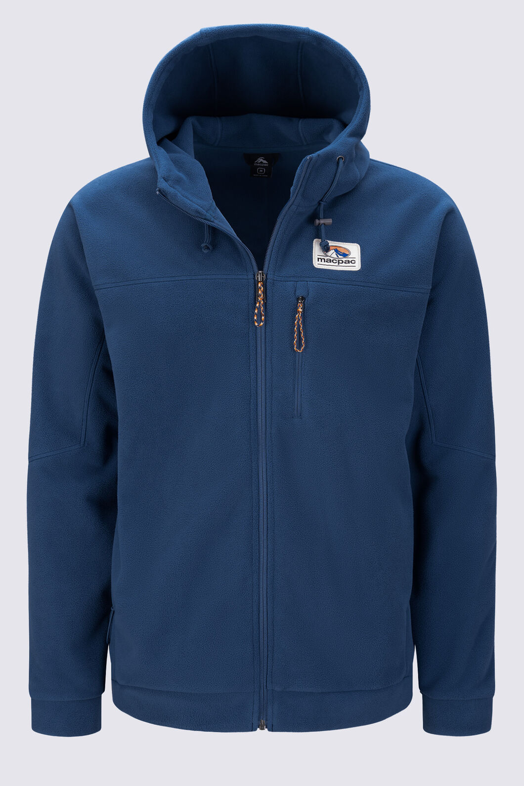 Macpac Men's Heritage Windproof Fleece Jacket, Ensign Blue, hi-res
