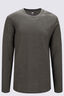 Macpac Men's Lyell 180 Merino Long Sleeve T-Shirt, Forest Night Marle, hi-res