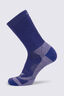 Macpac Merino Hiking Sock, Royal Cobalt/Xenon Blue, hi-res