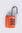 Macpac 3-dial TSA 7 Shank Travel Padlock, Orange, hi-res