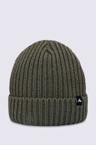 Macpac Kids' Thick Knit Beanie, Four Leaf Clover, hi-res