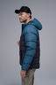 Macpac Men's Halo Hooded Down Jacket ♺, Camp Teal/Asphalt, hi-res