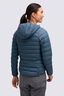 Macpac Women's Uber Light Hooded Down Jacket ♺, Mediterranea, hi-res