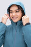 Macpac Women's Vortex Rain Jacket, Mediterranea, hi-res