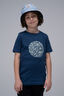 Macpac Kids&rsquo; Natural Journey T-Shirt, Insignia Blue, hi-res