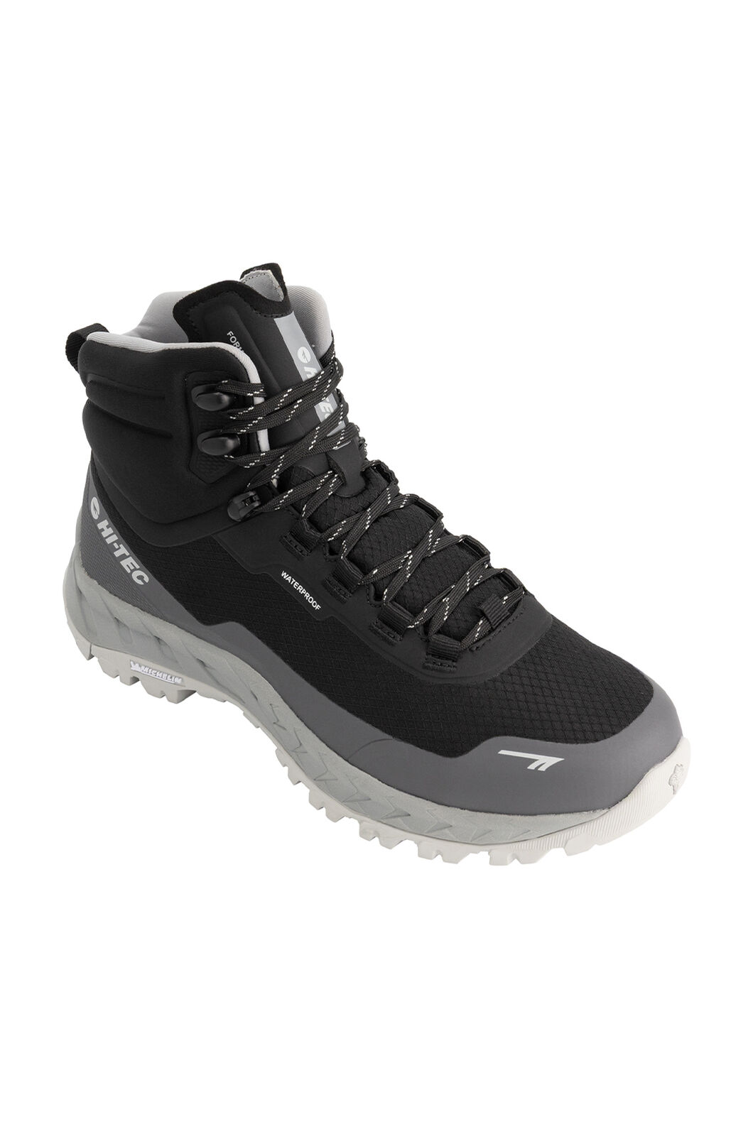 Women’s HI TEC Altitude Lite Mid Hiking Boots, Black/Steel, hi-res
