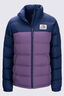 Macpac Women's Halo Down Jacket ♺, Naval Academy/Grape Jam, hi-res