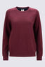 Macpac Women&rsquo;s 280 Merino Long Sleeve Crew, Truffle Marle, hi-res