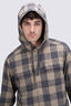 Macpac Men's Conway Overshirt, Kelp Plaid, hi-res