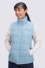 Macpac Women's Halo Down Vest ♺, Tourmaline, hi-res