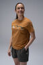 Macpac Women's McIntyre Mountains Fairtrade Organic Cotton Short Sleeve T-Shirt, Bone Brown, hi-res