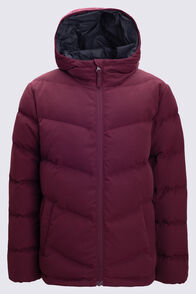 Macpac Kids' Kenzy Down Jacket, Windsor Wine, hi-res