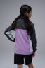 Macpac Kids&rsquo; Heritage Fleece Pullover, African Violet/Surfspray, hi-res