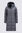Macpac Women's Aurora Long Hooded Down Coat, Rabbit, hi-res