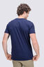 Macpac Men's Vintage Embroidered Fairtrade Organic Cotton T-Shirt, Baritone Blue, hi-res