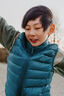 Macpac Kids' Uber Light Down Vest, Legion Blue, hi-res