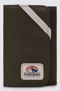 Macpac Wilderness Trifold Wallet RFID, Grape Clover, hi-res