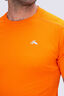 Macpac Men's Trail T-Shirt, Red Orange, hi-res