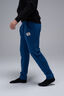 Macpac Men&rsquo;s Heritage Fleece Pant, Navy Peony/Salsa, hi-res