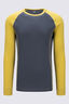 Macpac Men's Geothermal Long Sleeve Top, Turbulence/Snake Eye, hi-res
