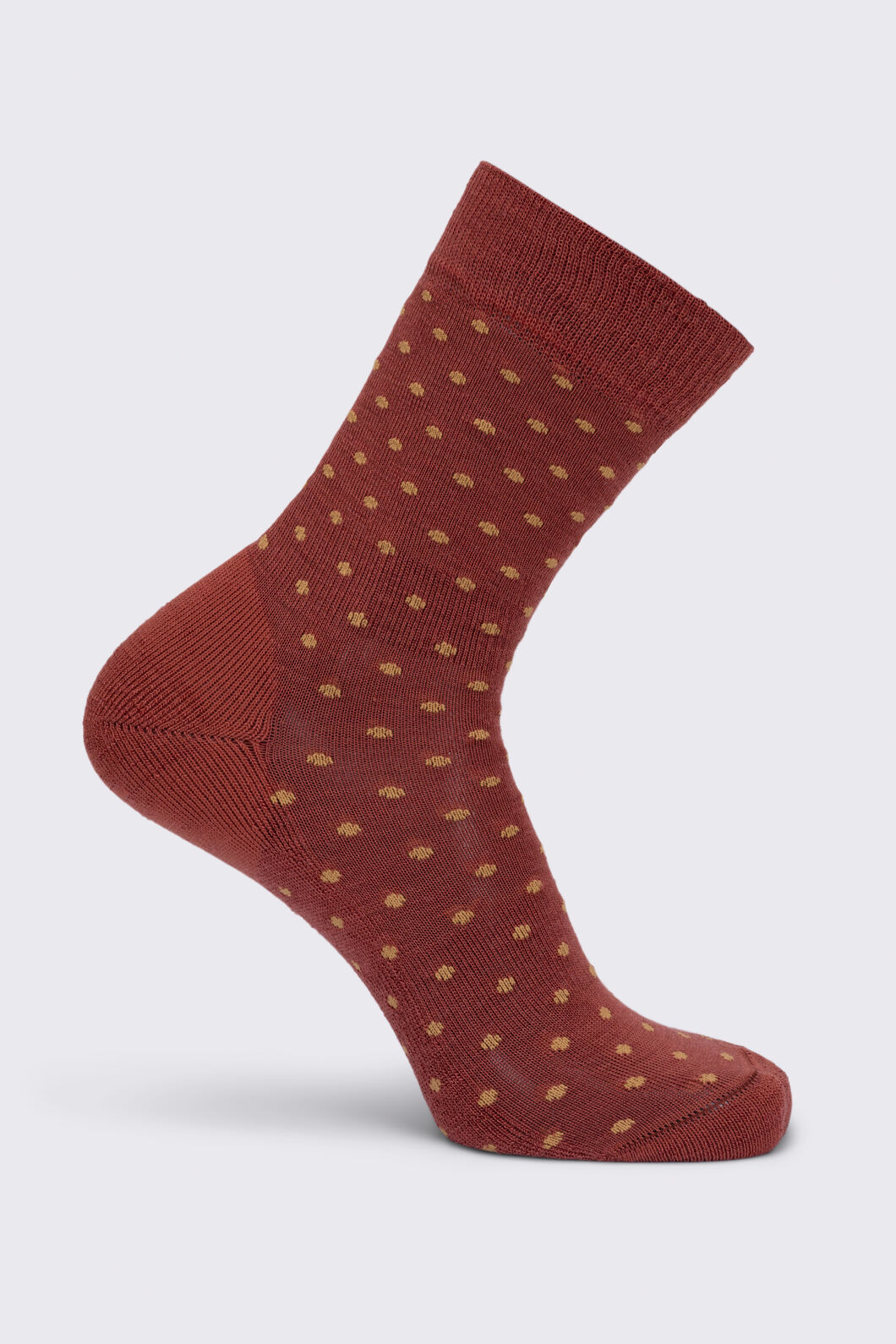 Macpac Footprint Sock, Maple/Barn Red, hi-res