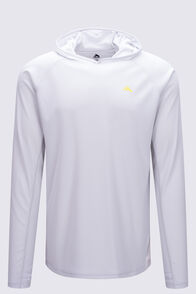 Macpac Men's Trail Long Sleeve Hooded Top, Dawn Blue, hi-res