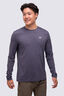 Macpac Men's brrr° Long Sleeve T-Shirt, Odyssey, hi-res