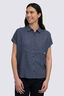 Macpac Women's Ashton Short Sleeve Shirt, Odyssey, hi-res