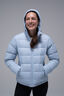 Macpac Women's Halo Hooded Down Jacket ♺, Zen Blue, hi-res