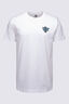 Macpac Men's Cameron Hut Fairtrade Organic Cotton Short Sleeve T-Shirt, White, hi-res