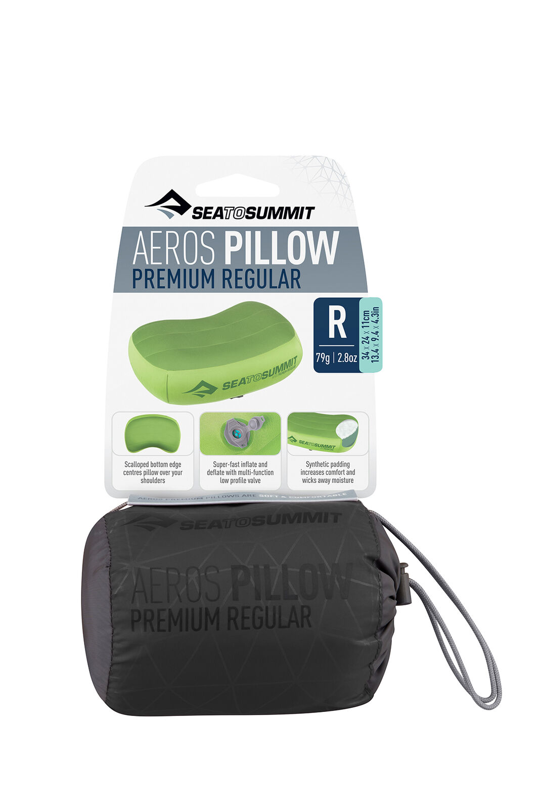 Sea To Summit Aeros Premium Pillow Regular Macpac